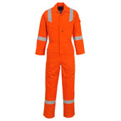 Portwest Fr Antistatic Coverall UFR21 ORANGE Primary