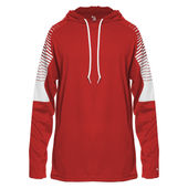 Badger Lineup Hood Tee 421100 RED/RED LINEUP Primary