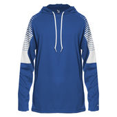 Badger Lineup Hood Tee 421100 ROYAL BLUE/ROYAL BLUE LINEUP Primary