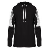 Badger Lineup Hood Tee 421100 BLACK/BLACK LINEUP Primary