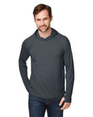 North End Unisex Jaq Stretch Performance Hoodie NE105 CARBON Primary