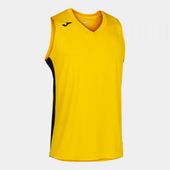 Joma Mens/Boys Cancha III Tshirt Sleeveless 101573 YELLOW-BLACK Primary
