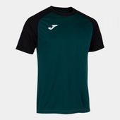 Joma Mens/Boys Teamwork Short Sleeve Tshirt 102218 GREEN-BLACK Primary