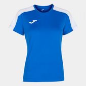 Joma Womens/Girls Academy Short Sleeve Tshirt 901141 ROYAL-WHITE Primary