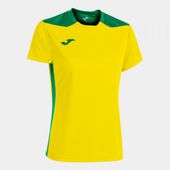 Joma Womens Championship VI Short Sleeve Tshirt 901265 YELLOW-GREEN Primary
