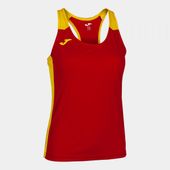 Joma Womens Record II Tank Top 901396 RED-YELLOW Primary