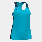 Joma Womens Record II Tank Top 901396 FLUOR TURQUOISE Primary
