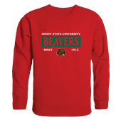 W Republic Established Crewneck Minot State Beavers 544-467