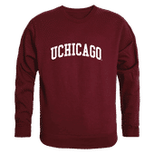 W Republic Arch Crewneck Chicago Maroons 546-469