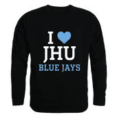 W Republic I Love Crewneck Johns Hopkins Blue Jays 552-319