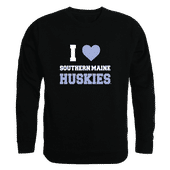 W Republic I Love Crewneck Southern Maine Huskies 552-459