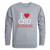 W Republic I Love Crewneck Columbus State Cougars 552-464