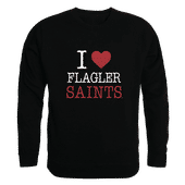 W Republic I Love Crewneck Flagler College Saints 552-466