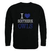 W Republic I Love Crewneck Southern Connecticut Owls 552-490