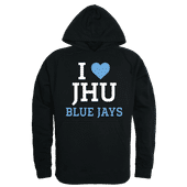 W Republic I Love Hoodie Johns Hopkins Blue Jays 553-319