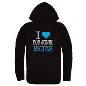 W Republic I Love Hoodie Bob Jones Bruins 553-502