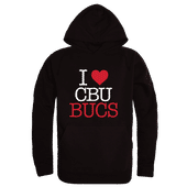 W Republic I Love Hoodie Christian Brothers University Buccaneers 553-510