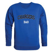 W Republic Dad Crewneck University Of Alabama At Huntsville Chargers 562-495