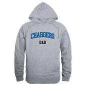 W Republic Dad Hoodie University Of Alabama At Huntsville Chargers 563-495