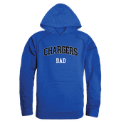 W Republic Dad Hoodie University Of Alabama At Huntsville Chargers 563-495