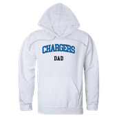 W Republic Dad Hoodie University Of Alabama At Huntsville Chargers 563-495