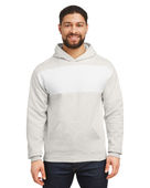 Jerzees Unisex Nublend Billboard Hooded Sweatshirt 98CR OATML HTH/ WHITE Primary