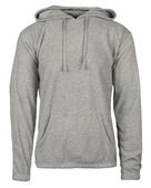 Burnside Unisex Pullover Hooded Polar Fleece B3500 HEATHER GREY Primary