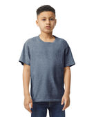 Gildan Youth Softstyle T-Shirt G640B HEATHER NAVY Primary