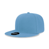 Decky 6 Panel High Profile Structured Acrylic/Polyester Snapback 6020 SKY BLUE Primary
