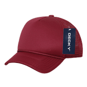 Decky Youth 5 Panel Mid Profile Structured Foam Trucker 7010 CARDINAL Primary