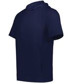 Holloway Youth Ventura Soft Knit Short Sleeve Hoodie 222605 NAVY Primary