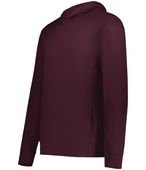 Holloway Youth Ventura Soft Knit Hoodie 222698 MAROON (HLW) Primary