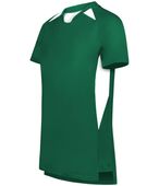 High Five Ladies Hawk Evolution Soccer Jersey 322992 DARK GREEN/WHITE Primary