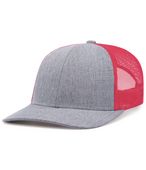 Pacific Headwear Melange Heather Low-Profile Trucker 210C
