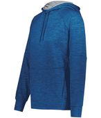 Holloway Ladies All-Pro Performance Fleece Hoodie 223780 ROYAL HEATHER/SILVER Primary