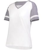 Augusta Girls Fanatic 2.0 Tee 2915 WHITE/GREY HEATHER Primary