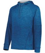 Holloway All-Pro Performance Fleece Hoodie 223580 ROYAL HEATHER/SILVER Primary