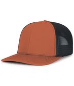 Pacific Headwear Contrast Stitch Trucker Pacflex Snapback Cap P151S