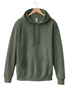 Jerzees Unisex Eco Premium Blend Fleece Pullover Hooded Sweatshirt 700MR MILITARY GRN HTH Primary