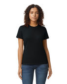 Gildan Ladies' Softstyle Midweight Ladies' T-Shirt G650L PITCH BLACK Primary