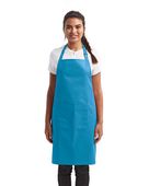 Artisan Collection By Reprime Unisex 'Colours' Sustainable Pocket Bib Apron RP154 TURQUOISE Primary