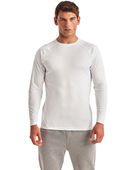 Tridri Unisex Panelled Long-Sleeve Tech T-Shirt TD050 WHITE Primary