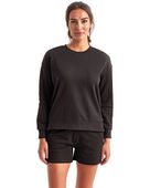 Tridri Ladies' Billie Side-Zip Sweatshirt TD600 BLACK Primary