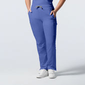 Landau Forward Women's Straight-Leg Cargo Scrub Pants LB400
