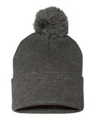 Sportsman 12" Pom-Pom Knit Beanie SPO-SP15