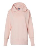 Mv Sport Women's French Terry Hooded Sweatshirt MV-W23720 CAMEO PINK Primary