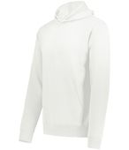 Augusta Youth Core Basic Fleece Hoodie 6956 ULTRA WHITE Primary