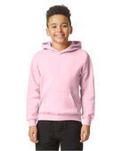 Gildan Youth Softstyle Midweight Fleece Hooded Sweatshirt SF500B LIGHT PINK Primary