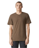 American Apparel Unisex Cvc Henley T-Shirt 2004CVC HEATHER ARMY Primary