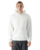 American Apparel Unisex Reflex Fleece Pullover Hooded Sweatshirt RF498 WHITE Primary